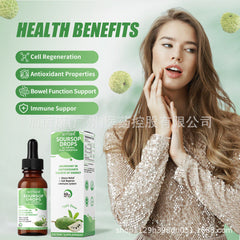 100% Natural Soursop Drops Vegetarian Supplement for Health Pure Extract 60ml