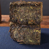 HelloYoung 208g Hunan Anhua black tea authentic golden flower hand-built por brick tea