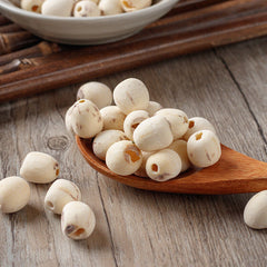 HelloYoung New Lotus Seeds Coreless White Lotus Seed Meat Dried Lotus Seeds 180g