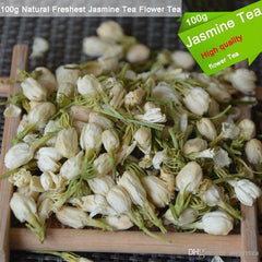 HelloYoung New Natural Jasmine Flower Tea Organic Food Health Care Natural Organic Tea 100g