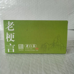 HelloYoung White Tea Brick Health Tea Traditional Craft Tea Slimming100g Fuding