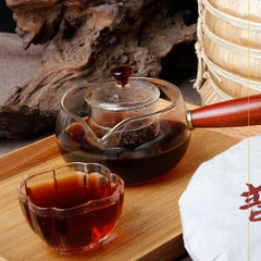 357g Pu-erh Gekochter Tee Kuchen Reifer Tee Große Original Shu Pu'er Tee China 茶