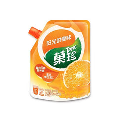 400G Guozhen Juice Fruity Powder Orange/Lemom/Grape/Peach Flavor Solid Beverage