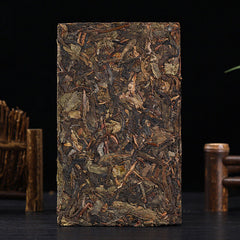 HelloYoung 1kg Yunnan Pu'er Icelandic Ancient Tree Golden Leaf Pu'er Raw Brick Tea
