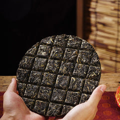 HelloYoung 100g Jingmai Ancient Tree Pure Material Pu'er Raw Tea Yunnan Seven Seed Cake Tea