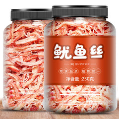 250G Spicy Shredded Squid Ready-to-eat Seafood Hand-shredded Squid Snacks