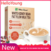 Slimming Tea Weight Loss White Kidney Beanfat Flow Milk Tea 10g*10 bags