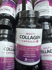Collagen Burn Capsules Skin Whitening Brightening Anti-aging 60 Capsules