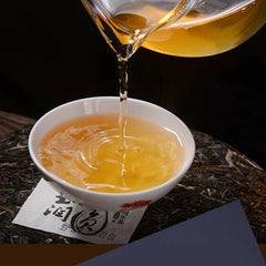 400g Old Comrade Pu-erh Tea Cake