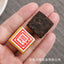 HelloYoung Small Gold Tea Brick 500g Mini Tuo Tea Small Square Brick Aged Pu-erh Ripe Tea