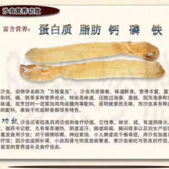 HelloYoung Sand WormDried Seafood High Quality Sea Ginseng Precious Sipunculus Nudus 50g