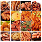Gift Pack Spicy Braised Snacks Delicious Snacks Mixed in A Box for Friends