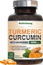 95% Curcuminoids 2600mg Max potency w BioPerine - Turmeric Curcumin with Ginger