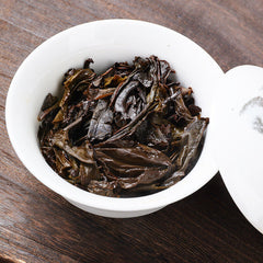 HelloYoung 1kg Hunan Tianti Anhua Black Tea Golden Flower Tian Fu Brick Tea Anhua Black Tea