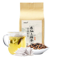 HelloYoung 150g 30 Sachets SanJiang Tea Chinese Herbal Tea Lower BP Cholesterol Blood Sugar