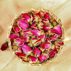 Natural Green-calyx Plum Blossom, Rose & Jasmine Blend High-Quality Health Tea