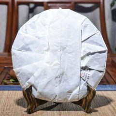 HelloYoung 357g Authentic YunNan Pu-erh Mengku YUE CHEN YUE XIANG Tea Qizi Bing Puerh