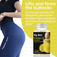 Women's Butt Lift Gummies HIP BUTT Enlargement GUMMIES HOT!