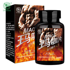 Maca Slices 0.5g*60 Pieces/box Ginseng Cordyceps Cinnamon Maca Tablet Candy