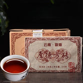 1000g Menghai Ecological Big Organic Puerh Ripe Tea Brick Pu-Erh Black Tea