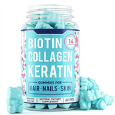 Vegan Gummy Hair Skin Nails Multivitamin Supplement Biotin Gummies