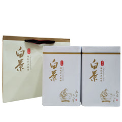 HelloYoung New Tea White Tea Green Tea Mao Feng Type White Leaf Tea Tin 500g/1.1lb
