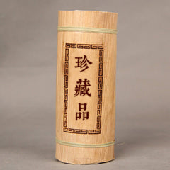 500g Yunnan cha Puer Tea BingDao Ancient Pu'er Tree Old Puerh Tea Bamboo Package