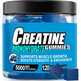 120 Count Kreatin-Monohydrat-Gummis 5000MG Energie und Muskelleistung steigern