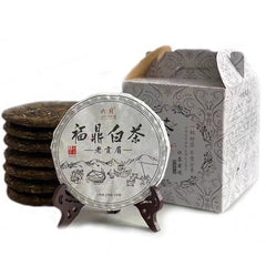 HelloYoung 357g Fuding old white tea cake gongmei tea Taimushan white tea Shoumei