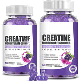 肌酸软糖creatine gummies Workout Fudge Energy Supplement 60 pills