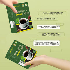 Slimming Green Coffee Fat Burn Instant Weight Loss Coffee 10g*20bags