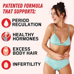 Happy Hormones Multivitamin for PCOS -D-Chiro Vitamin 120 Capsules/Bottle
