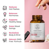 Natural Hormonal Support Capsules for Women Balance Hormones and Wellness