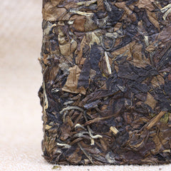 HelloYoung White Tea Brick Ancient Shou Mei Tea Chinese Tea Health 500g Top-Grade