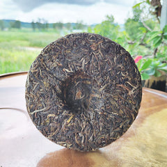 HelloYoung 200g MintHotang Ancient Tree Tea Yiwu Old Tree Raw Pu'er First Spring Jiaoji Tea