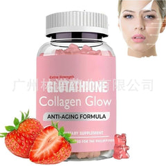 Glutathione Collagen glow anti-aging skin whitening gummies 60 gummies