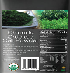 Chlorella Cracked Cell Organic 1 kg