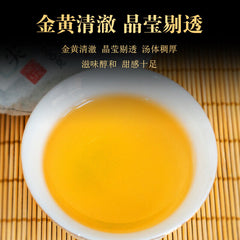 HelloYoung 100g Pu'er Raw Tea Iceland Yunnan Ancient Tea Spring Tea Cake Orchid Fragrance