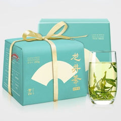 HelloYoung China Top Longjing Tea Fragrant Green Tea 200g New Gift Package Loose Leaf Tea
