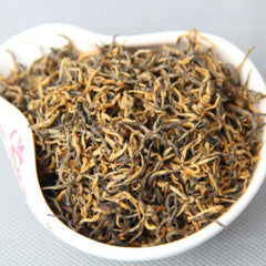HelloYoung OrganicDianhong Golden Buds JIN SI Dian Hong Gold Yunnan Black Tea 250g