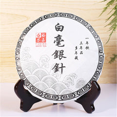 Organic White Tea Fuding Fujian Silver Needle Health Bai Hao Yin Zhen Cake 300g