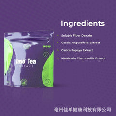 IASO Natural Detox Instant Herbal Slimming Tea - Slim Fit, Flat Belly