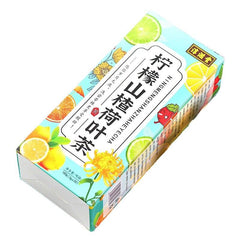 HelloYoung 150G lemon hawthorn lotus leaf tea 16 flavors of tea health non-fat flow tea