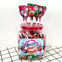 Korean Snack Lotte Lotte Ice Cream Cartoon Lollipop Candy 60pcs 660g