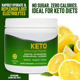 Keto Electrolyte Powder Hydration Supplement for Ketogenic Diet 250g/8.8oz