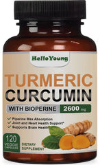 Organic Turmeric With 95% Curcumin Joint and Muscle Pain Relief Qunol Turmeric