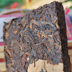 HelloYoung 200g Laobanzhang Pu'er Tea Mature Tea Pu'er Tea Bricks Yunnan Aged Old Pu'er Tea