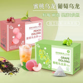 Grape Peach Oolong Tea Heavy Red Rose Flower Tea