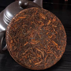 High Quality Chinese Famous Puer Cake Fermented Pu Er Cake Yujin Royal Cake 357g
