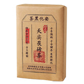 HelloYoung 1000kg Anhua Black Tea Golden Flower Hand-built Fu Brick Tea Golden Black Tea
